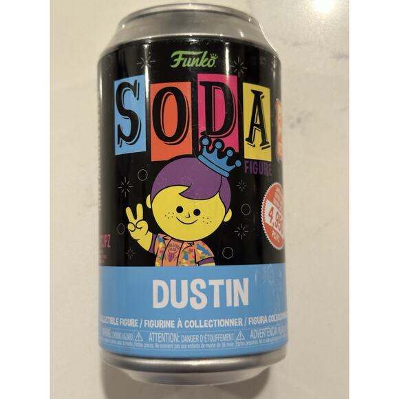 Funko Soda Freddy as Dustin (Black Light, Sealed) - 2023 Camp Fundays Exclusive - Picture 1 of 6